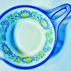 McM Mid Century NORWEGIAN figgjo Flameware VULCANUS SAUCE pot Or Gravy