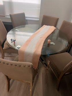 Glass table