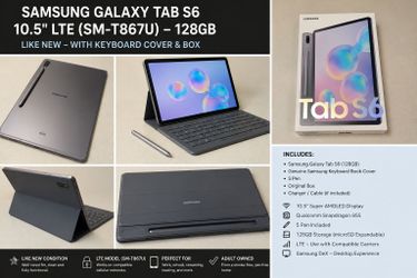 New Samsung Galaxy tablet 6 5g