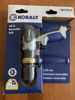 Kobalt 3/8" Reversible Air Drill