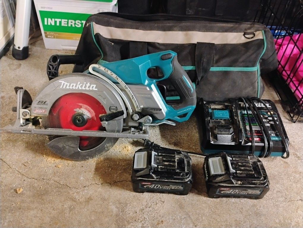 7 1/4 40v Makita Skil saw