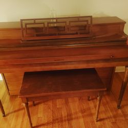 Free Piano with Bench-Great Condition