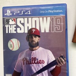 MLB The Show 19 (Sony PlayStation 4, 2019) Complete CIB - Tested