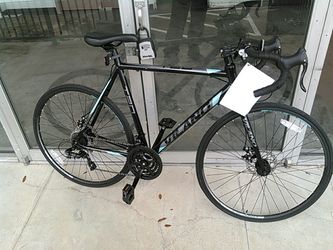 Brand new vilano t20 road bike disc brake 21 speed black 700c 58cm for Sale in Houston TX OfferUp