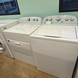 Whirlpool washing machine and electric dryer