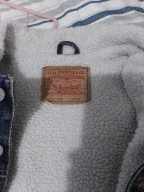 Large Levi Denim Jacket 