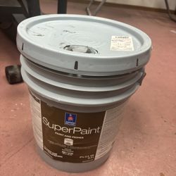 LOW PRICE MOVING- Sherman Williams Paint And Primer Large New Bucket 