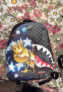 Sprayground Shark Crown Galaxy Backpack
