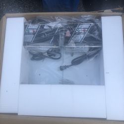 DOUBLE DEEP FRYER (NEW IN BOX)