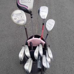 Golf Clubs! Women's Complete Set! Mizuno Cobra Taylormade!