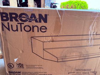Broan-NuTone F4036SF 36-Inch Fingerprint Resistant Convertible Under-Cabinet Range Hood