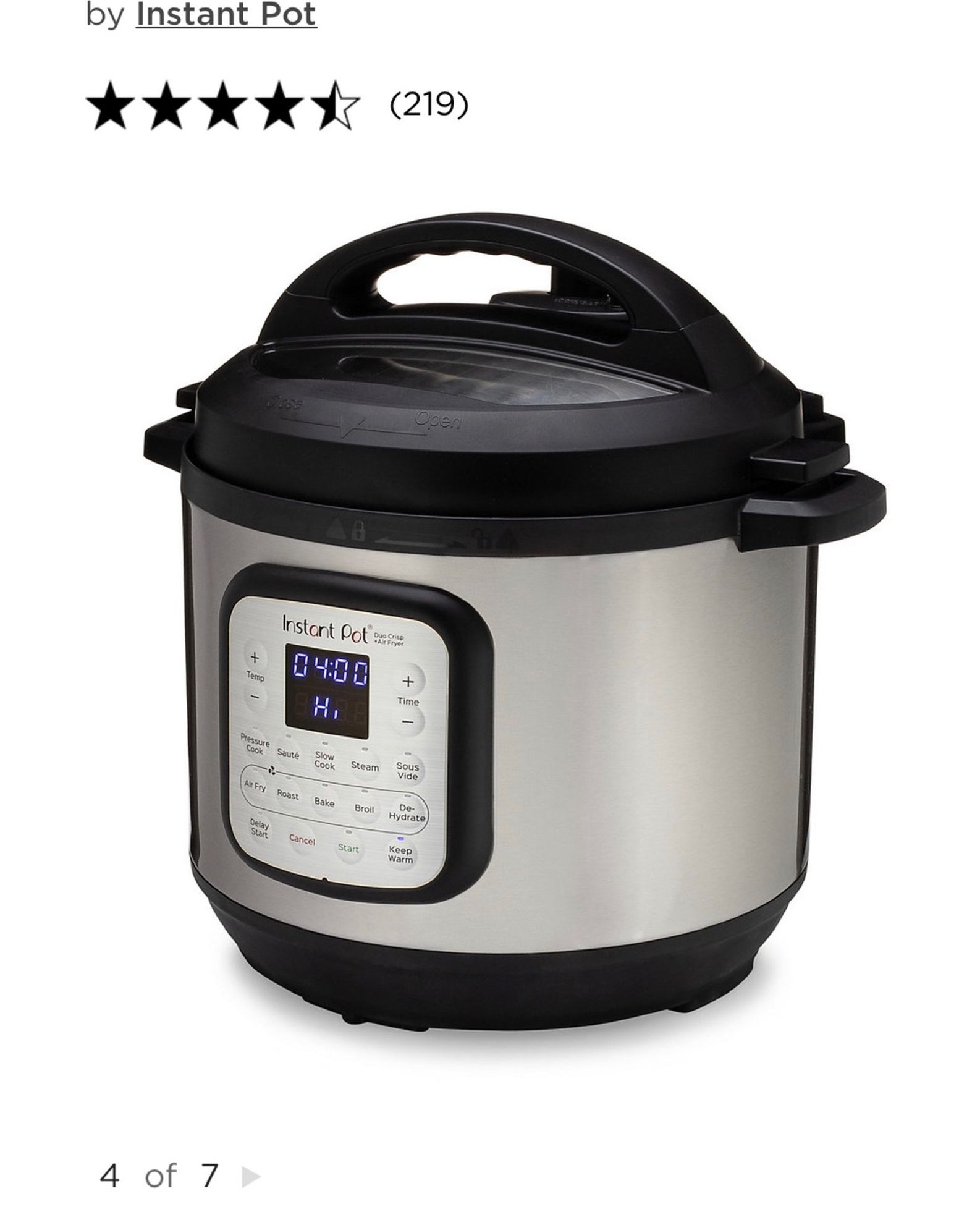 Instant Pot Air Fryer/Pressure Cooker Brand New In 📦 $110