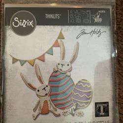 Sizzix Easter Thinlits Dies, Bunny Games 665850