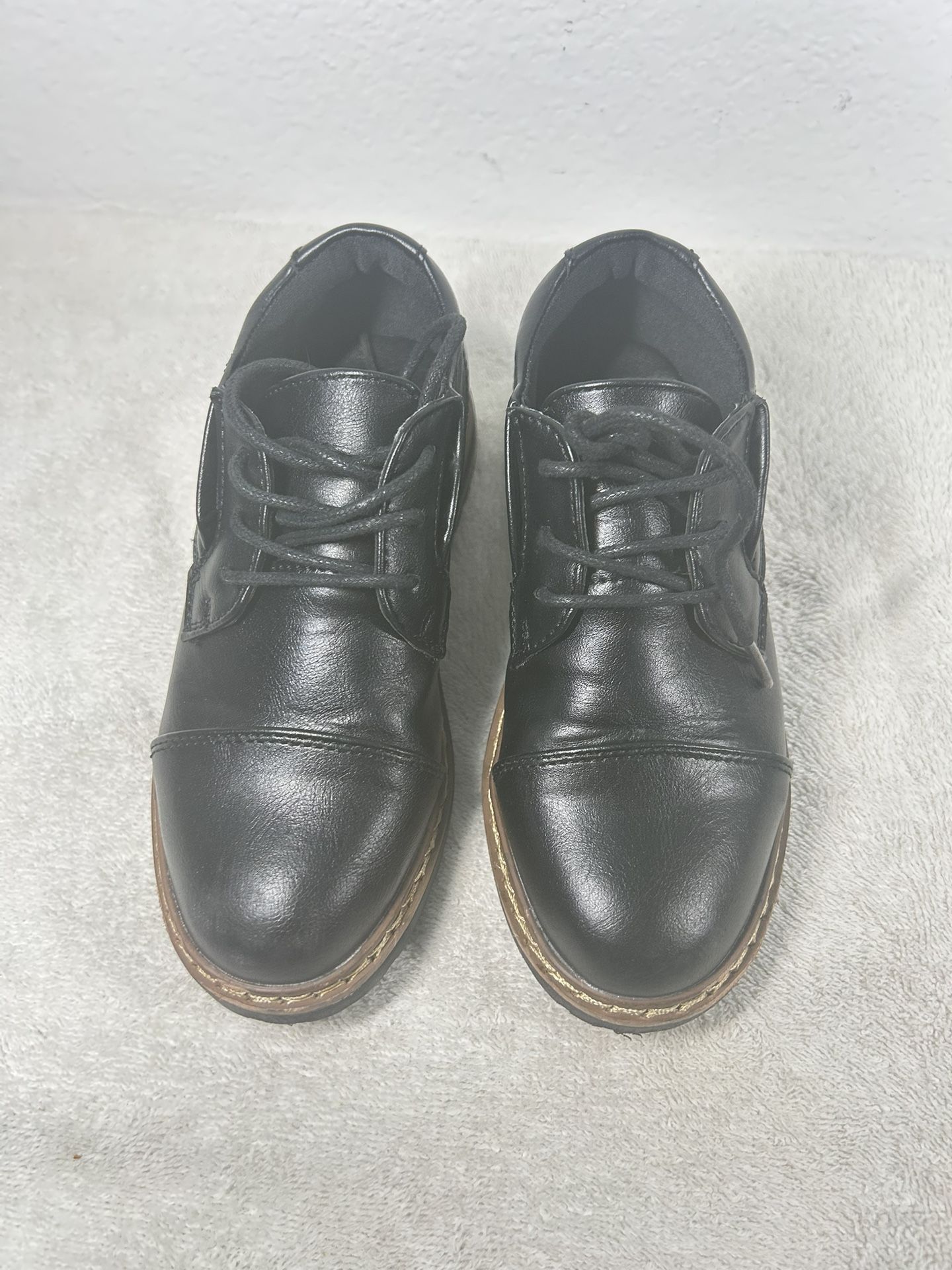 Steve Madden Shoes Boys Black Leather