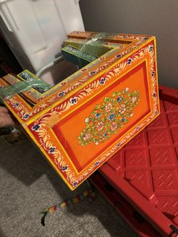 Mexican Design Three Tables