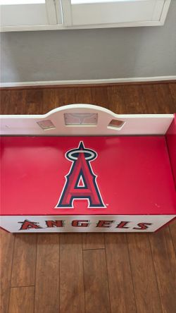 Angels Baseball storage bin