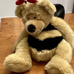 Bee Bear Wanna Be, Multicolor Plush Toy