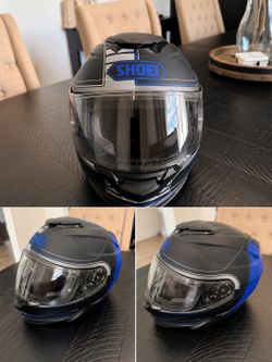 Shoei full-face motorcycle helmet