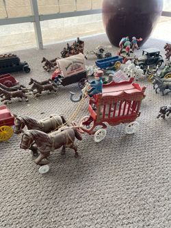 Vintage cast iron items