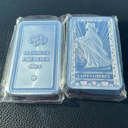 10 Oz Silver Bar 