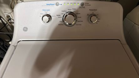 GE Washer & Whirlpool Dryer