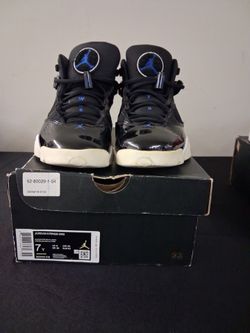 Jordan 6 rings (gs) size 7 Y Hyper Royal