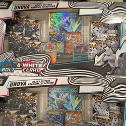 Black Bolt & White Flare Unova Heavy Hitters 