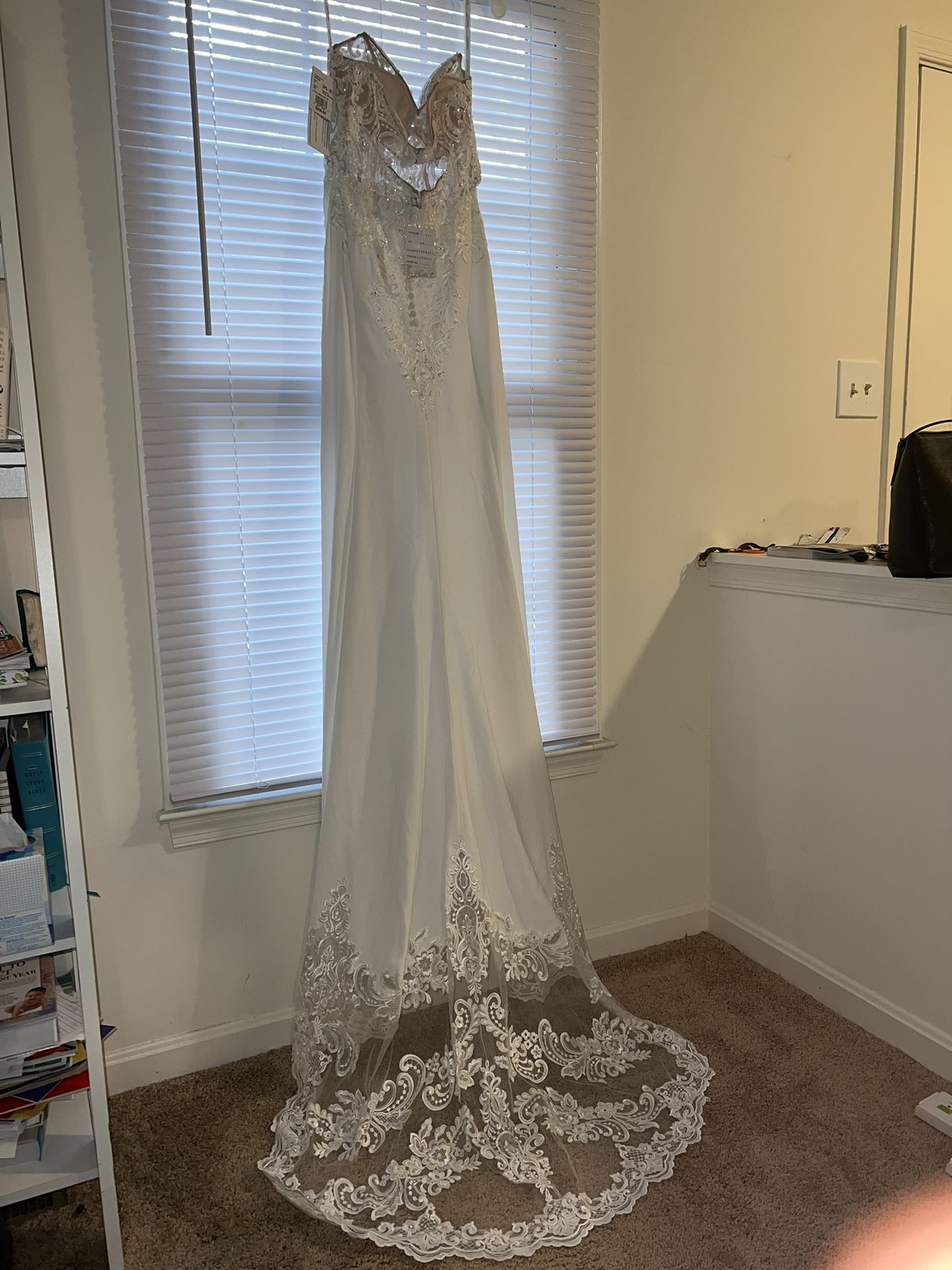 Wedding Dress And Veil 