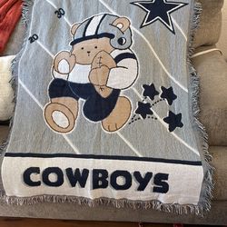 Woven Baby Cowboys Blanket
