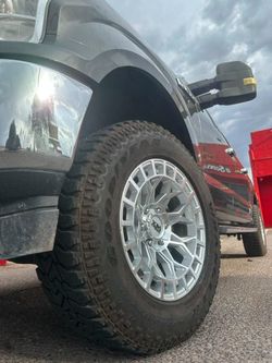 18x9 XM Rims and Tires 275/65/18 AT
