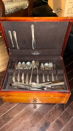 Rogers & Son Sterling Silverware Set