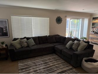Oversized Sectional Lounging Couch Deep Seat Mor Furniture