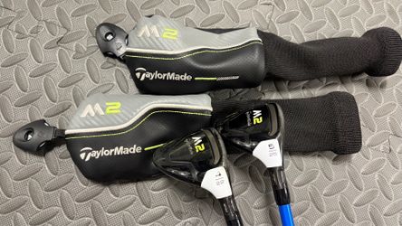 Taylormade M2 hybrid custom shafts and pured/aligned