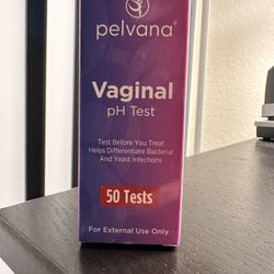 Pelvana Vaginal pH Test Strips for Women – 50 Strips