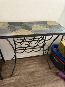Iron Wine Rack