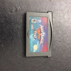 Power Rangers S.P.D. video game cartridge for the Nintendo Game Boy Advance system