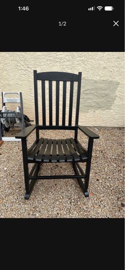 New wooden rocking chair