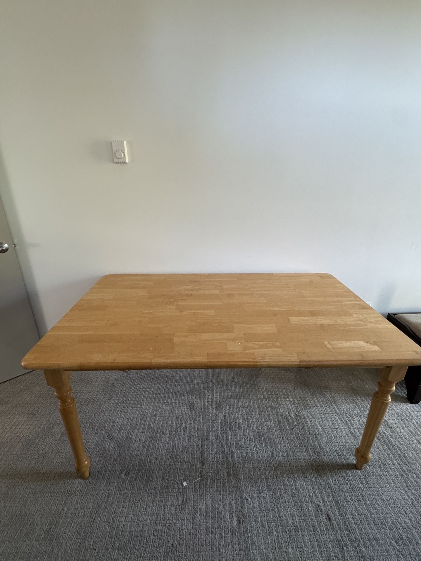 Solid Wood Dining / Craft Table 60” X 36”