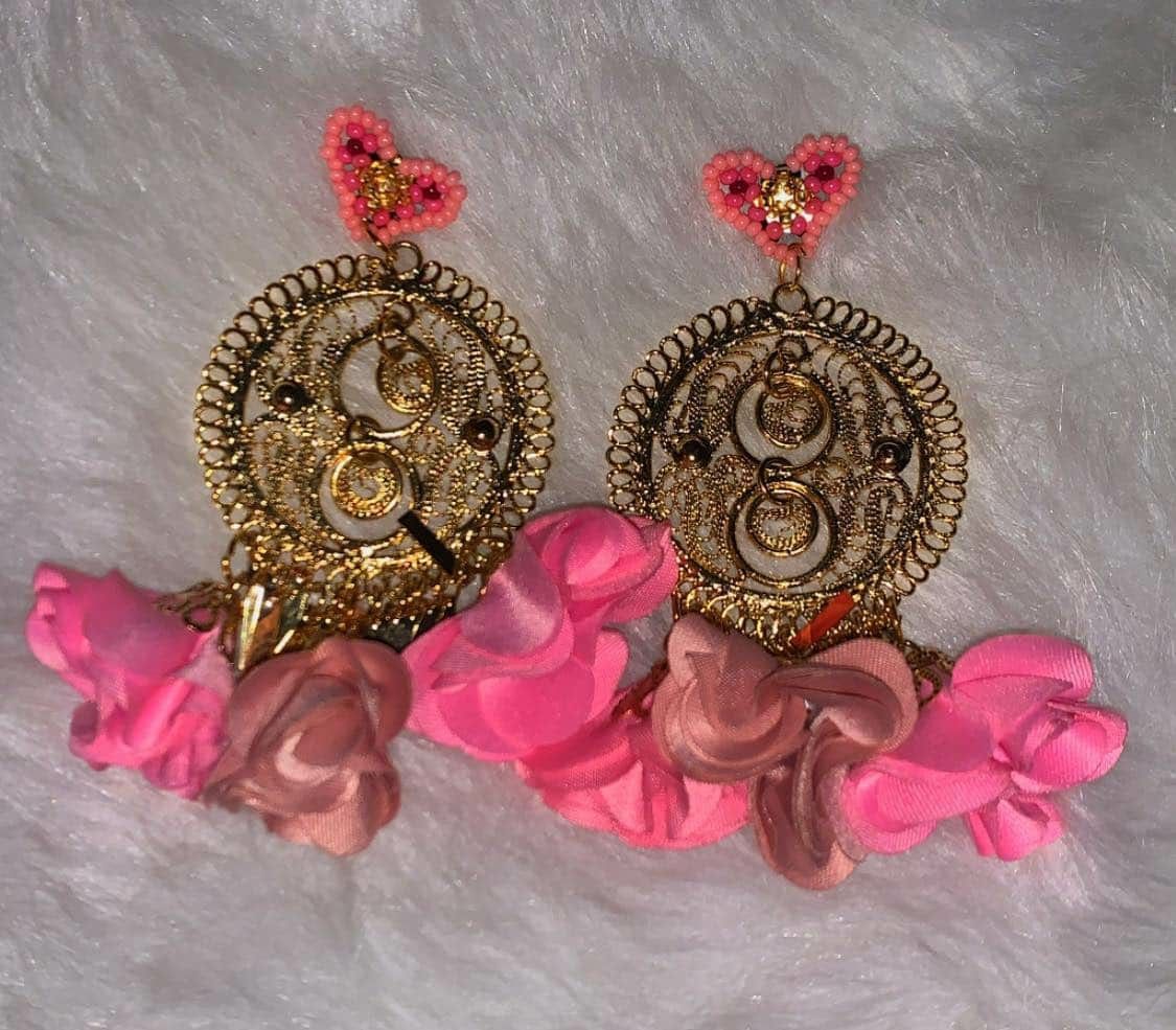 Aretes de filigrana , hechos a mano!