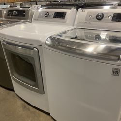 LG XL WORKS LIKE NEW FREE WARRANTY WASHER DRYER ELECTRIC SET etc. 