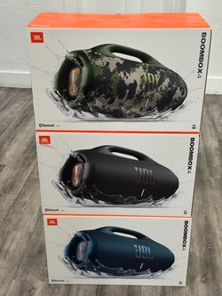JBL BOOMBOX 4 - NUEVA SELLADA EN CAJA - ¡LA MÁS POTENTE! La bestia de JBL. 100% Original, nueva sellada. Potencia brutal de 210W RMS con JBL Pro Sound