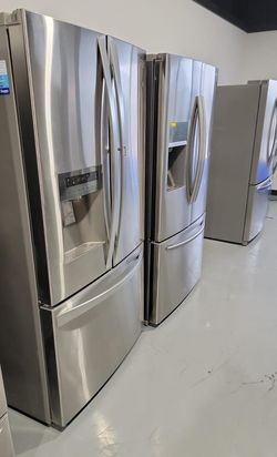 Kenmore 3-Door Stainless Steel Refrigerator
