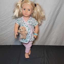Our Generation Evelyn Hospital 18in Doll