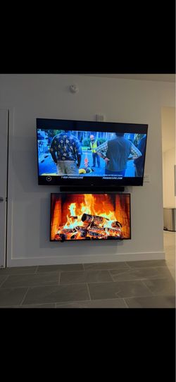 70 inch tv & 55inch TV