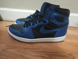 MENS RETRO JORDAN 1 HIGH MARINA BLUE SIZE 9.5