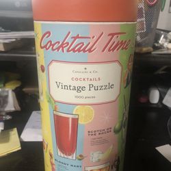 Cocktails Vintage Puzzle 