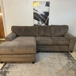 Gray 3-Seater Sectional Sofa