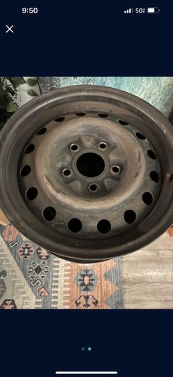 Black Steel Truck Rims
