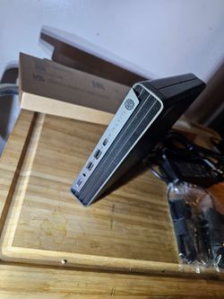 HP Elite Mini PC. Intel- i7-14TH Gen. CPU. 16GB Ram DDR5. 512GB NVMe m2 SSD.  Wi-Fi 6. Bluetooth. HDMI.