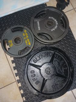 Weight Plates - 210lb - $0.90 per lb